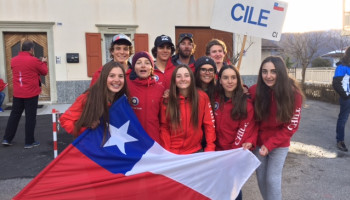 Chile en Trofeo AlpeCimbra FIS Children Cup - Folgaria, Italia - Marzo 2017